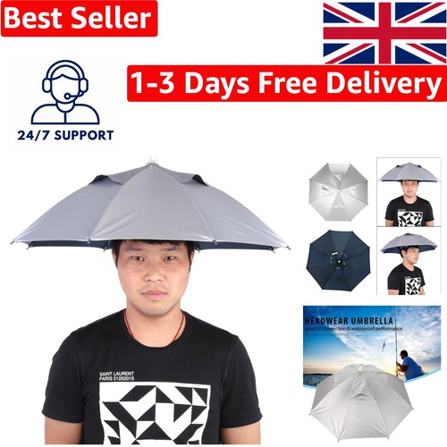 Umbrella hat outdoor handfree - hat,,