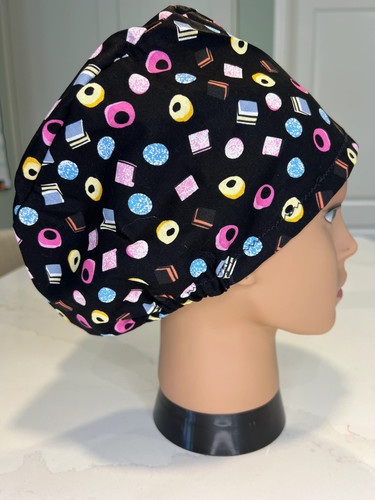 Black liquorice allsorts - allsorts, satin