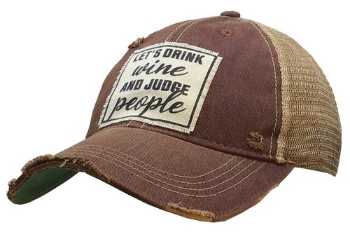 Let drink wine and - "let's, judge