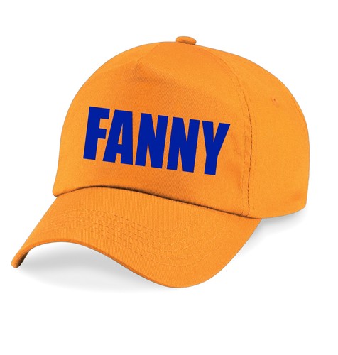 Fanny printed baseball cap - fanny,