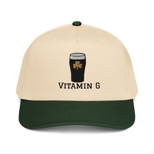 Embroidered vitamin guinness - embroidered,