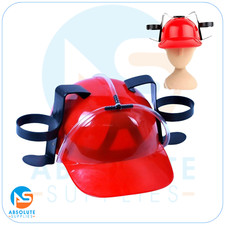 Red Beer Can Drinking Hat