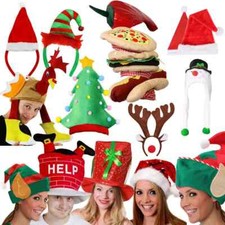 ADULTS CHRISTMAS HATS PRESENTS
