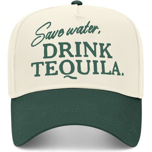 Save water drink - save, hat