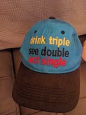 Fun Drinking Hat. Multicolor