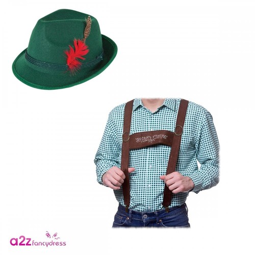 Mens oktoberfest braces - mens, 1x
