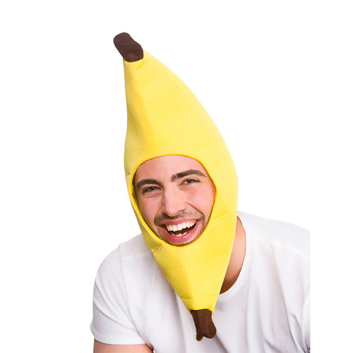 Funny banana hat - hat, fancy