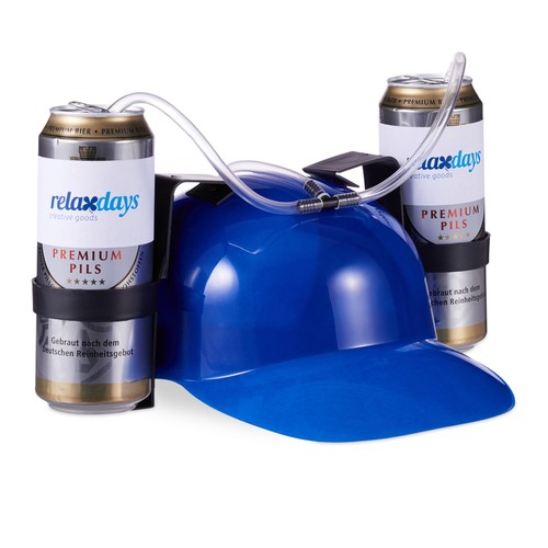 Party beer drinking hat
