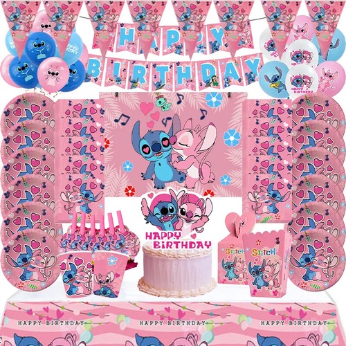 Pink lilo stitch - &, theme